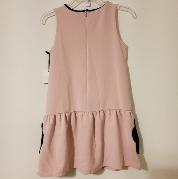 Victoria Beckham for Target Blush Flower Pocket Drop Waist Dress Size L - Picture 4 of 9